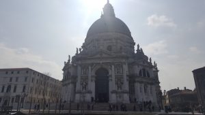 Basilica di Santa Maria della Salute from the Ca Maria Adele Venice (3)